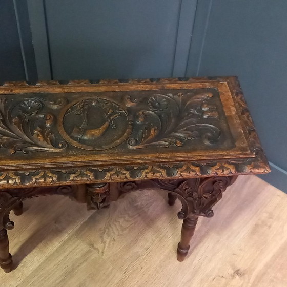 Image 1 of Banco con somier del siglo XIX