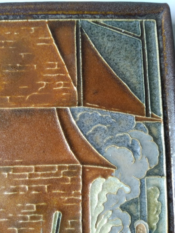 Image 1 of Porceleyne Fles Delft carrelage cloisonné Zeelandia