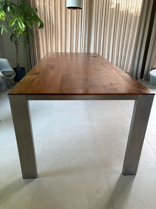 Eettafel Edge - Bert Plantagie - 240x100 - Noten