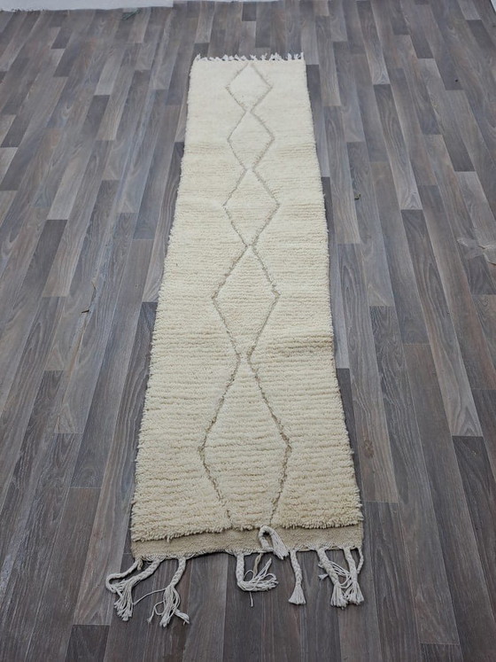 Authentiek Handgemaakt Traditioneel Op Maat Gemaakt Gangkleed Afmeting 75/300 Cm – Aime Té (photo 8 of 8)