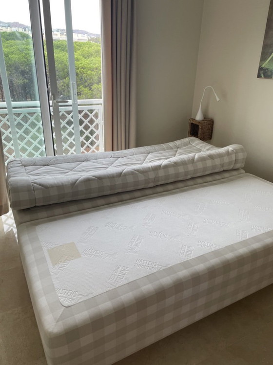Hästens Classic Letto Continentale Autentico (180x210cm) – Struttura Impeccabile (Da Restaurare / Componenti) (photo 3 of 5)