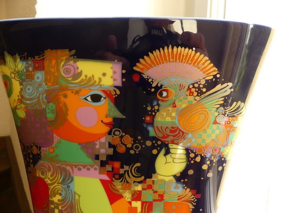 Image 1 of Large vase, 100th anniversary, Rosenthal, Bjørn Wiinblad, UK4aEb