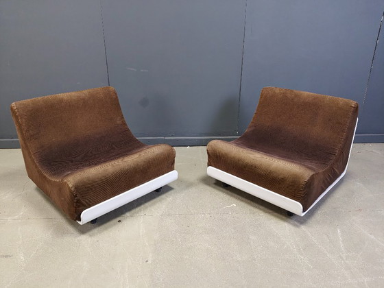 Image 1 of Fauteuils lounge Orbis de l'ère spatiale par Luigi Colani pour Cor, 1960