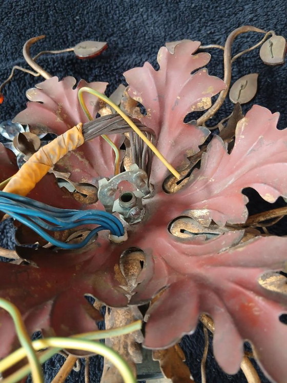 Image 1 of Florentine Banci Firenze Wall/Ceiling Light, 1970s, Maison Bagues, Italian Design