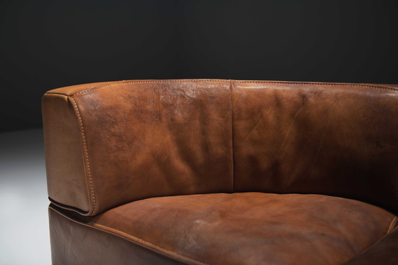 Image 1 of Perfect Patinated DS-15 Modular Sofa by Team De Sede for De Sede Swiss