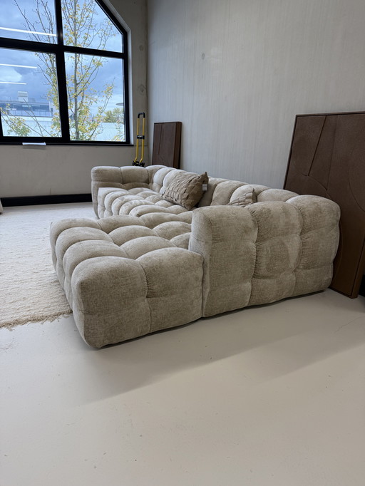 Canapé d'angle Japandi de luxe – Modèle d'exposition | Comme neuf | Modulaire et confortable