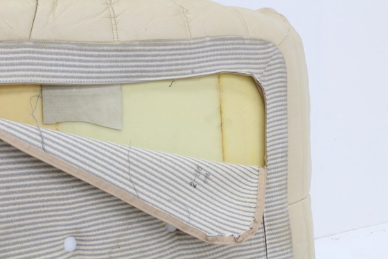 Image 1 of Vintage Togo ligne Roset leren 2 zits sofa  Michel Ducaroy