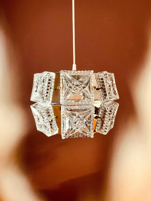 Lampada a sospensione unica Carl Fagerlund degli anni '60