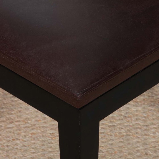 Image 1 of Silla modelo Archipel en piel, diseñada por Christian Liaigre en 1994.