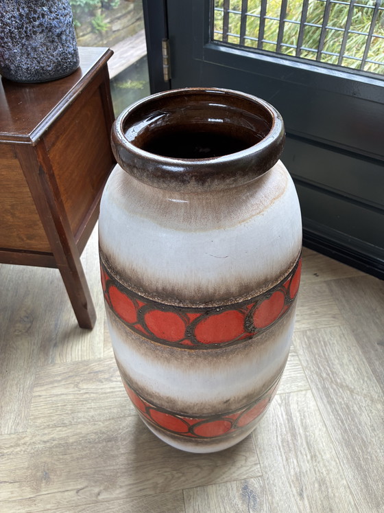 Image 1 of Vintage West Germany Scheurich floor vase 53 cm