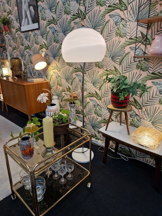 Image 1 of Lampada da terra vintage a fungo Willem Hagoort anni '70