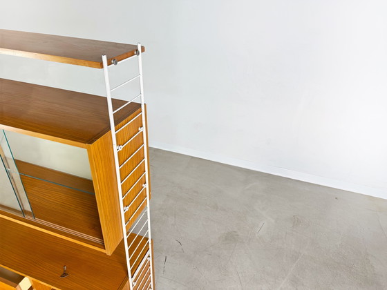 Image 1 of DDR ladder shelf Sybille Vintage wall shelf Midcentury Stralsund II