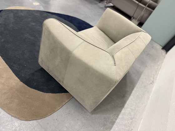 Image 1 of Canapé deux places Pode Marv en cuir Danza couleur ardoise