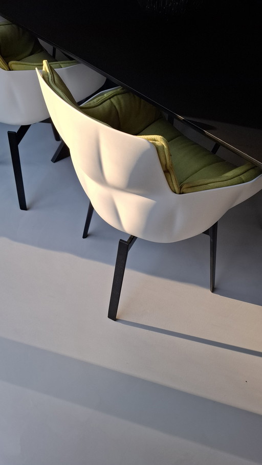 6 Modern chairs from B&B Italia Husk