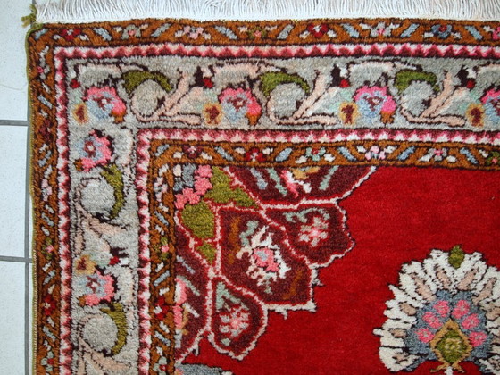 Image 1 of Runner turco Oushak vintage fatto a mano, 110 cm x 340 cm, anni '40 - 1C515