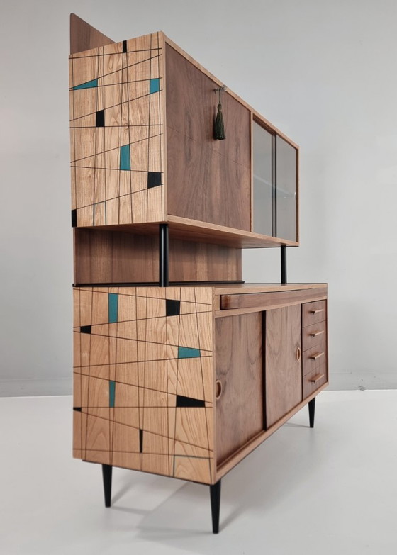 Image 1 of Bureau buffet vintage, années 1970