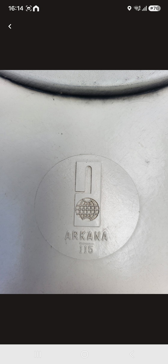 2 Arkana draaistoelen – Plastic, Metal (photo 2 of 6)