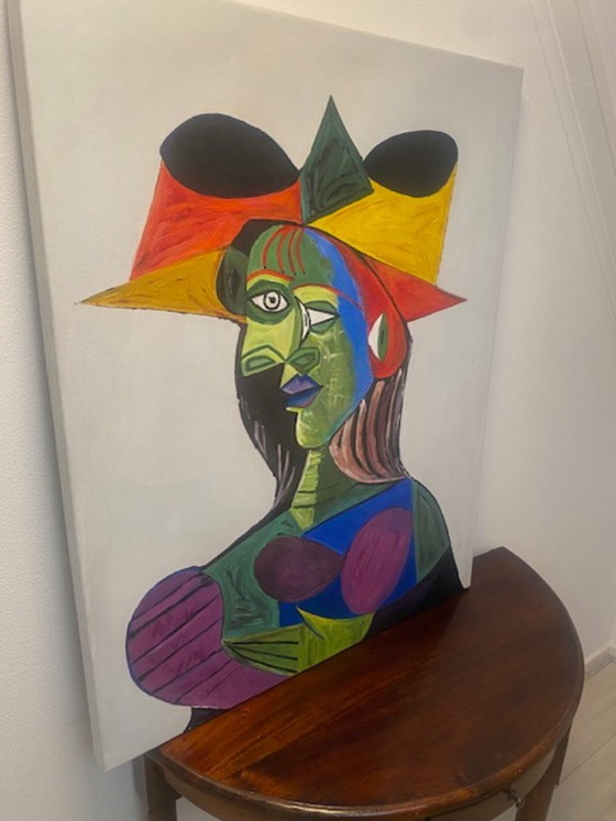 Picasso: Buste de Femme in large format – Paintings & Drawings, Canvas (photo 4 of 5)