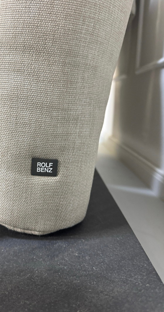 Image 1 of Rolf Benz Aura Sofa Beige Stoff Couch Relaxfunktion