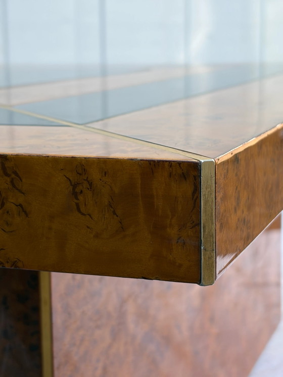 Vintage Italiaanse wortelhouten salontafel – Koffietafelboeken, Italian Design (photo 5 of 8)