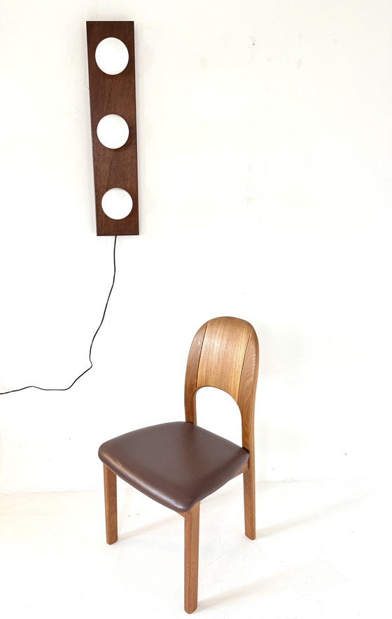 Image 1 of Vintage teak wall lamp, 1970s