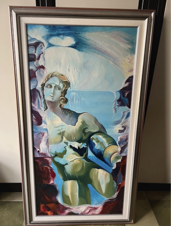 Image 1 of Opera astratta/moderne firmata Renato Vallanzasca pezzo di storia da autenticare