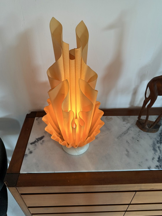 Image 1 of Lampada da tavolo vintage "Corolle", Georgia Jacob anni '70