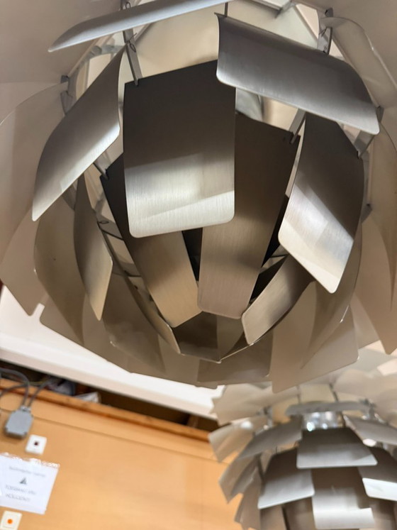 Louis Poulsen PH Artichoke 84 cm – 2 Pieces – Pendant lamps, Chrome (photo 3 of 8)