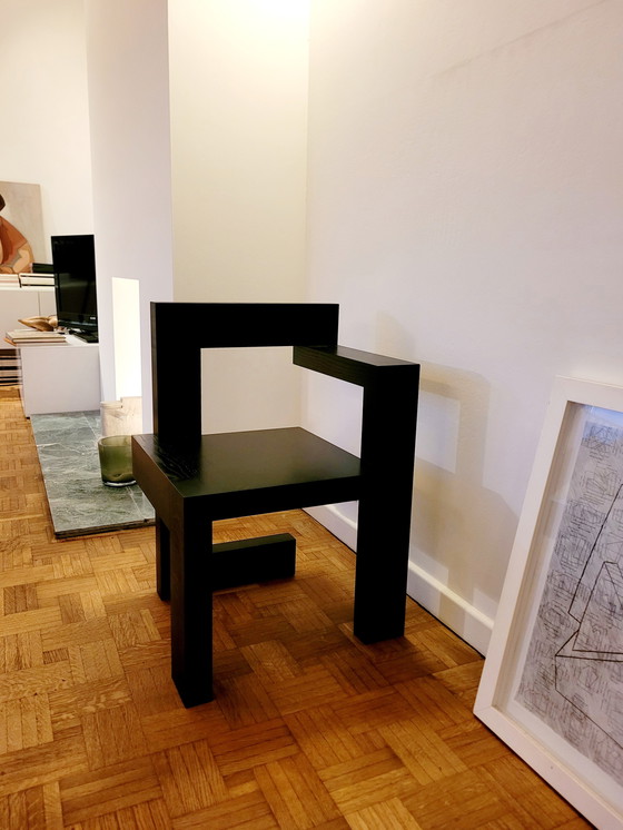 Image 1 of Steltman Chair Gerrit T. Rietveld Numbered Edition with Certificate Rietveld by Rietveld