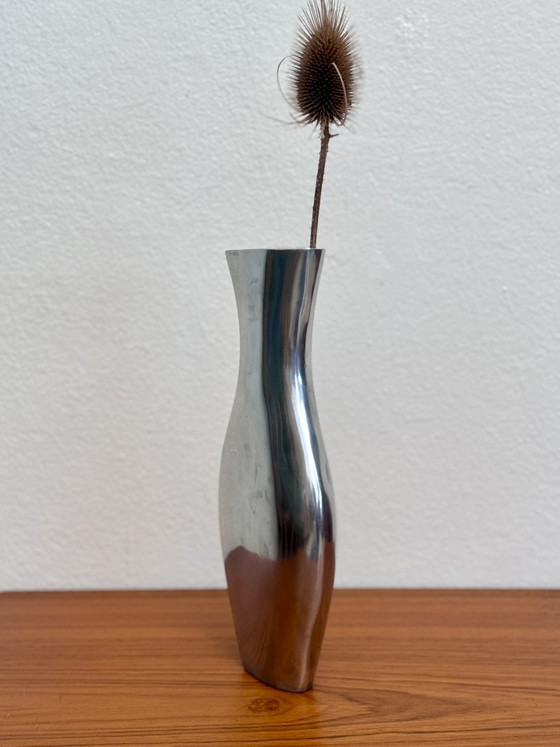 Image 1 of Vintage aluminium ‘lady’ vase