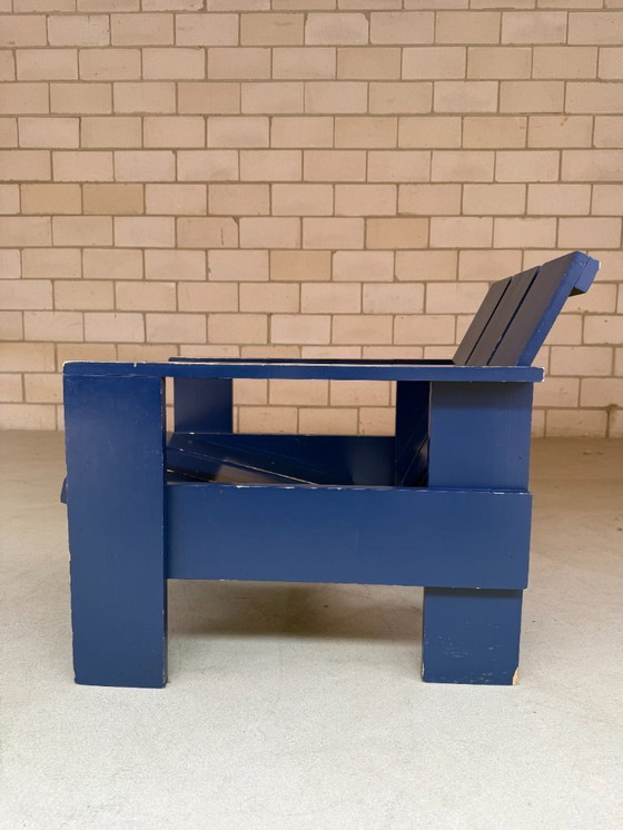 Image 1 of Vintage Crate Chair By Gerrit Rietveld (more in stock)