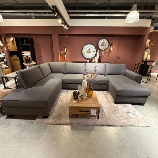 Licato - Micropelle grigia – Pronto Wonen, hoekbanken, Leather, Calfskin