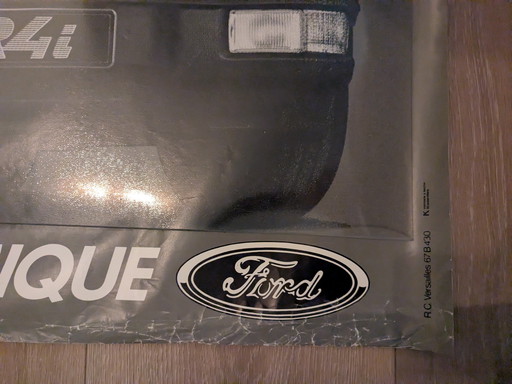 Ford Sierra poster original 1984