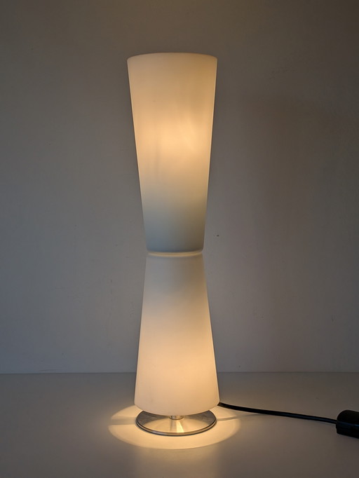 Lampe de table sculpturale Oluce Lu-Lu par Franco Brescianini – Design italien, années 1990