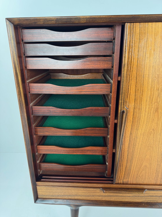 Image 1 of Credenza Omann Jun modello 13 in palissandro