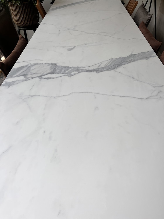 Image 1 of Esstisch in Marmoroptik 300 x 100 cm