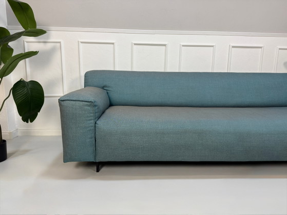 Image 1 of Rolf Benz Grata Bank Stoff Blau Grün Bankbank