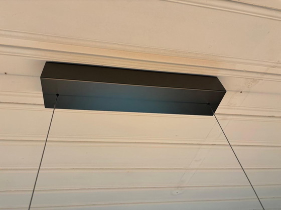 Image 1 of Lámpara colgante de metal color plata/antracita como nueva