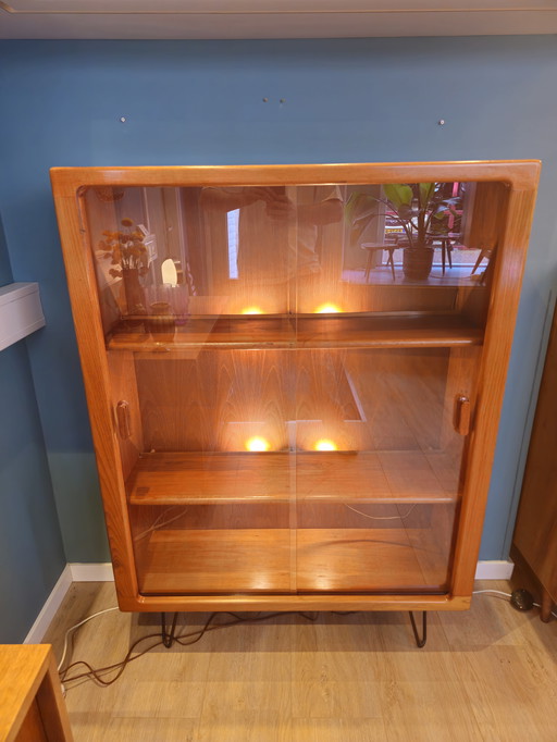 Vintage Danish Display Case Display Case Cabinet Silkeborg