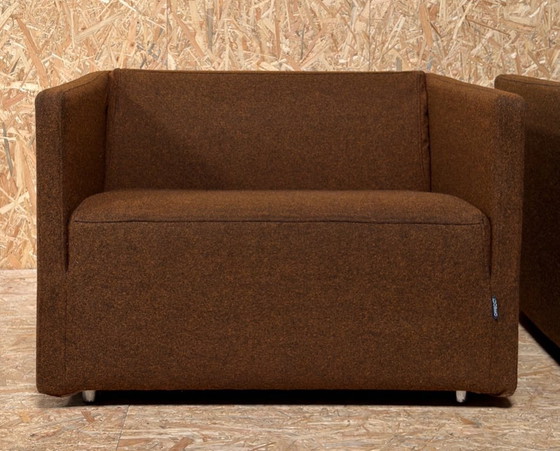 2 poltrone da ufficio galleggianti – Offecct, Textile, Modern (photo 8 of 12)