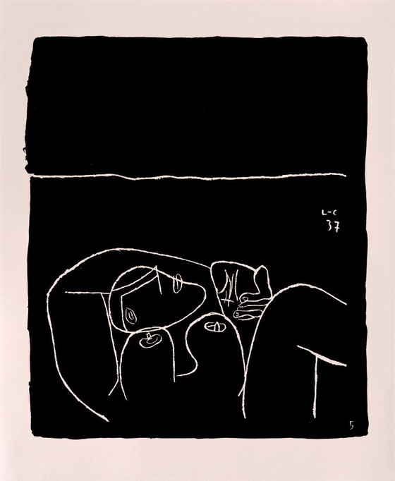 Le Corbusier - Homage To The Woman Nude Lying Down – Art Prints, Paper (photo 5 of 6)