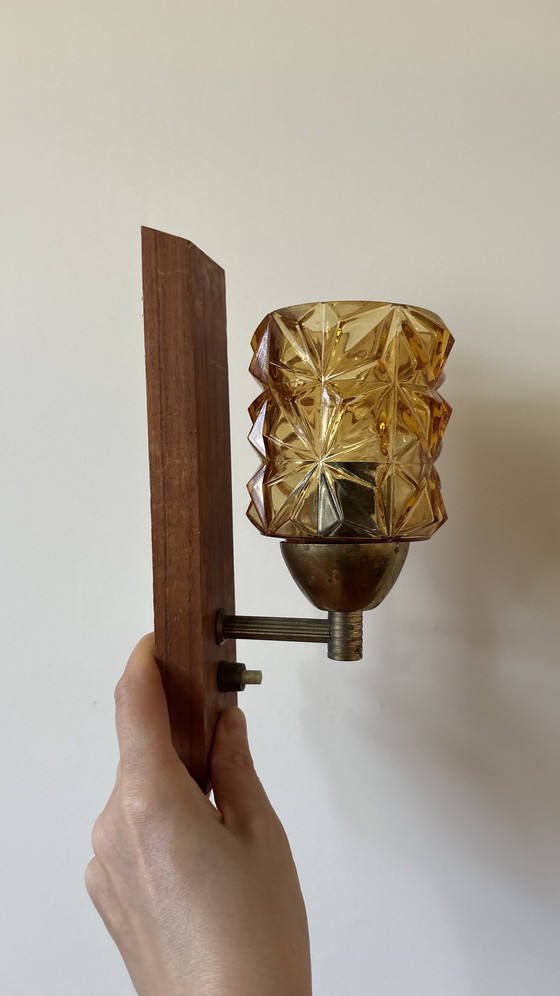 Image 1 of Deense wandlamp uit het midden van de 20e eeuw van J. Sommer