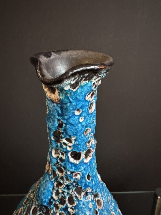 Image 1 of Brocca in ceramica con schiuma Vallauris, anni '60