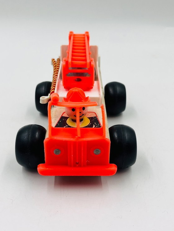 Image 1 of Lot de 4 jouets en bois Fisher-price années 60