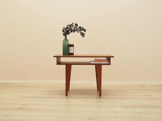 Tavolino da caffè danese in teak con ripiano aggiuntivo, Mid-Century Modern anni '60 – Tavolini da caffè (photo 2 of 8)