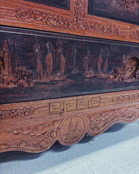 Escritorio secretario chino antiguo – Armarios de almacenamiento, Wood (photo 7 of 15)
