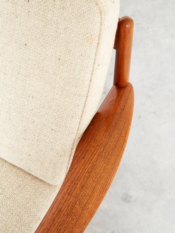Mid-Century FD118 Teak Easy Chair by Grete Jalk for France & Søn – Armchairs, Wood (photo 9 of 16)