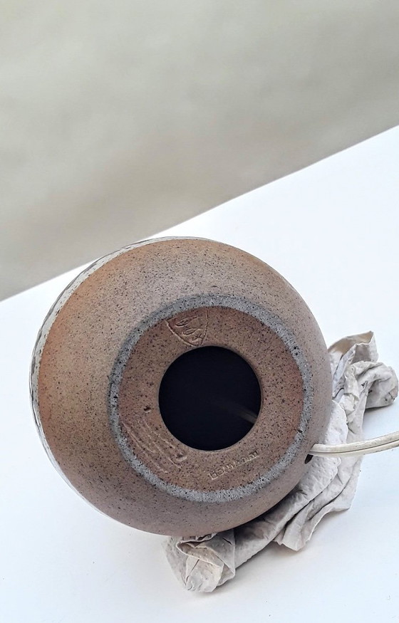 Image 1 of Deense Keramische Tafellamp Marianne Starck 1960,s