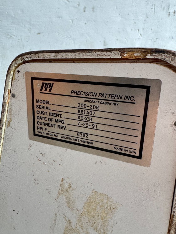 Image 1 of Precision Pattern Inc. Cassettiera per armadietti aeronautici