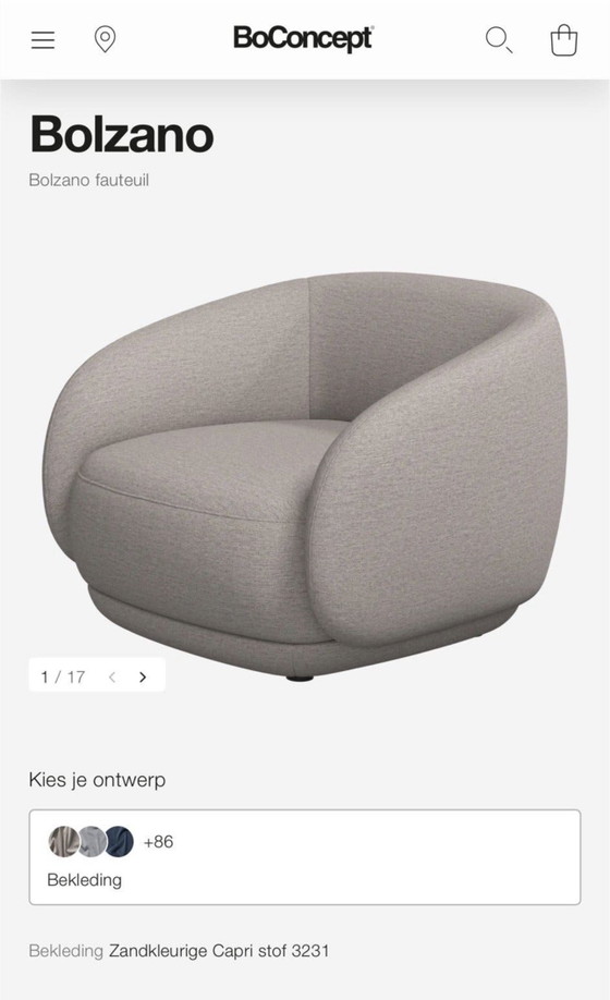 Image 1 of BoConcept Bolzano Chair